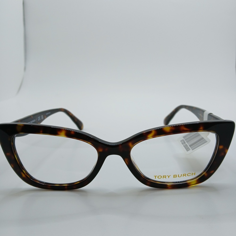 Tory Burch TY2155U Womens Eyeglasses Frame Dark Tortoise Full Rim 52-17-145 mm - Picture 2 of 8